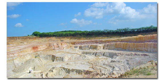 廣西合浦縣-高嶺土探明儲量達(dá)1.8億噸,