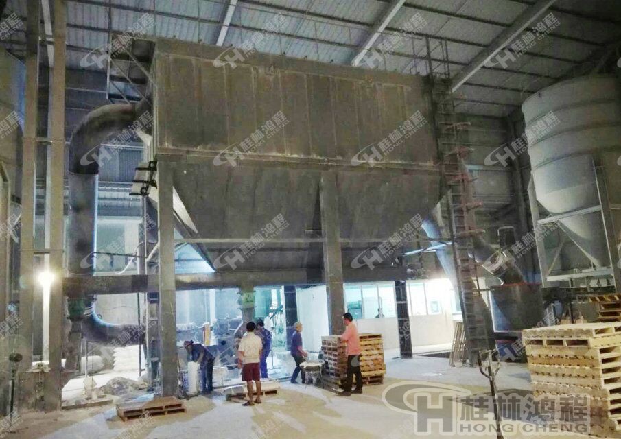 HCH1395超細滑石粉生產設備，滑石磨粉機，桂林鴻程環輥磨